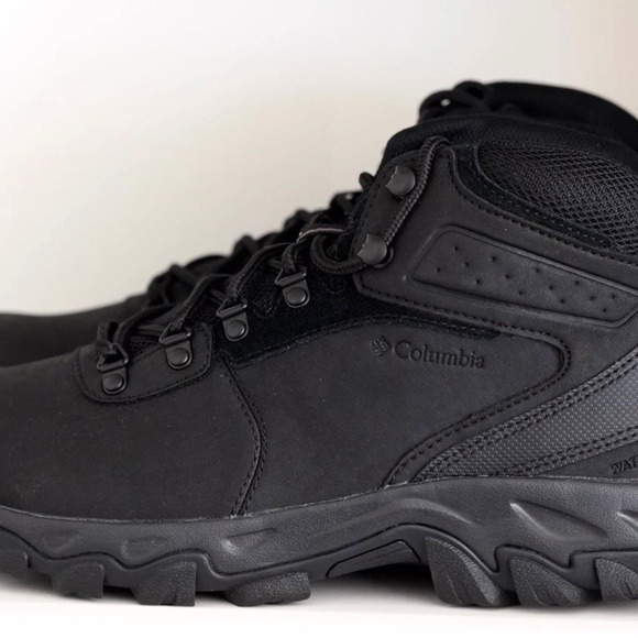 Columbia Mens Newton Ridge Plus II Waterproof Hiking Boots Black US 11 EU 44 - Picture 4 of 5